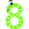 Numéro 8 Serpent Enfants