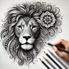 Design lion