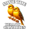 Yellow-bellied girlitz Save Yellow Canary