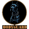 Great Dane with spiked chain