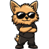 Pomeranian Dog Comic