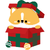 Corgi Weihnachtsgeschenk