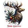 Cerf Cerf Bois Noël