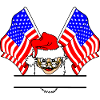 Santa USA text space