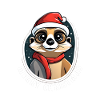 Christmas Meerkat