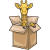 Giraffe Karton