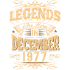 December 1977 Birthday Legend