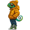 Caméléon Mode Hiver