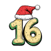 16 Number Christmas