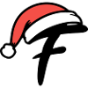 Letter F Christmassy