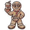 Funny Gingerbread Snob Christmas Fun