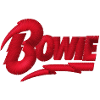 David Bowie Logo Design Brodé
