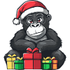 Cadeaux de Noël Gorille