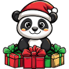 Cadeaux de Noël Panda