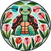 Tulips and Turtle