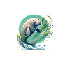 Dancing Dugong Underwater