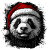 Christmas Panda