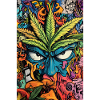 Kaleidoscope Graffiti Cannabis