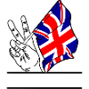 Drapeau Angleterre paix transparente