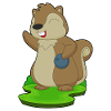 Eichhörnchen Bowling Bowlingkugel
