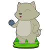 Cat Bowling Bowling Ball