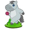 Cheval Bowling Boule de bowling