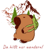 Capybara,Hiking,Backpack,Capybara