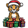 Cadeaux de Noël guépard
