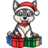 Husky Dog Christmas Gifts