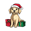 Labrador Hund Weihnachten Geschenke