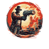 Sci-Fi-Strahlenkanonen-Showdown