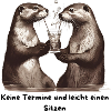Otterfreunde Prost am Trinkglas