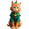 Christmas Cat II
