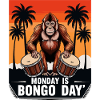 Monkey Bongo Drummer