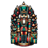 Christmas Nutcracker with Gifts