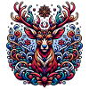 Deer Antlers Winter