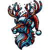 Deer Christmas Hat