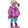 Flamingo Mode Hiver