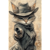 Cat Cowboy