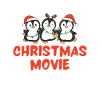 Penguin Christmas Movie Watching