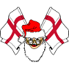 Santa Claus flags England