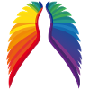 Rainbow Pride Wings