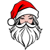 weihnachtsfrau Weihnachten female mrs. santa clara