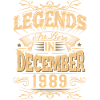 December 1989 Birthday Legend