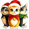 Christmas Kitten
