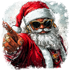 Rapper Santa Claus
