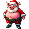 Cochon de Noël