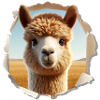 Alpaca Head in Hole 1