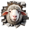 Sheep Head in Hole 2