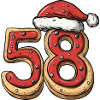 58 Number Christmas